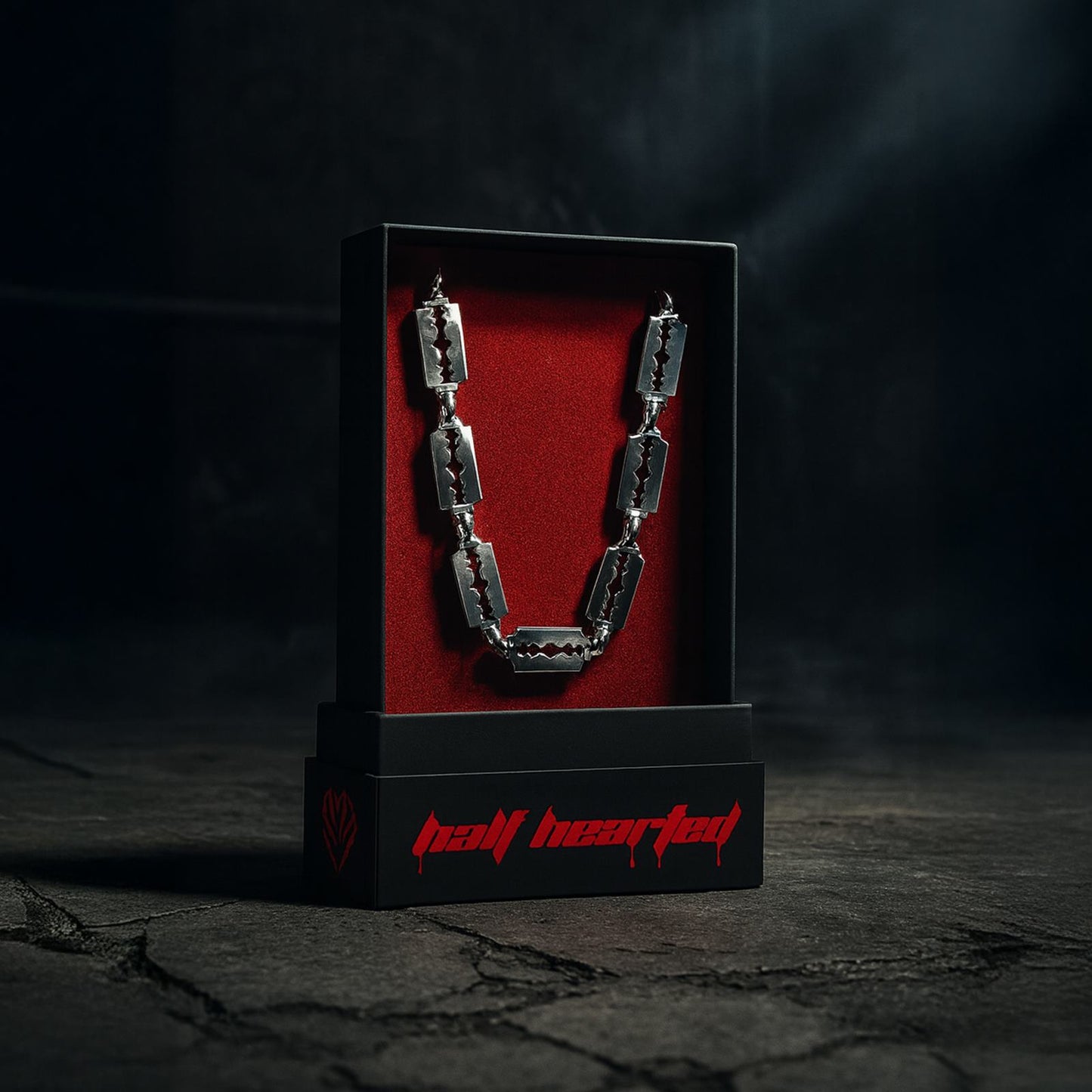 8MM Razor Blade Chain | Half Hearted Jewelry