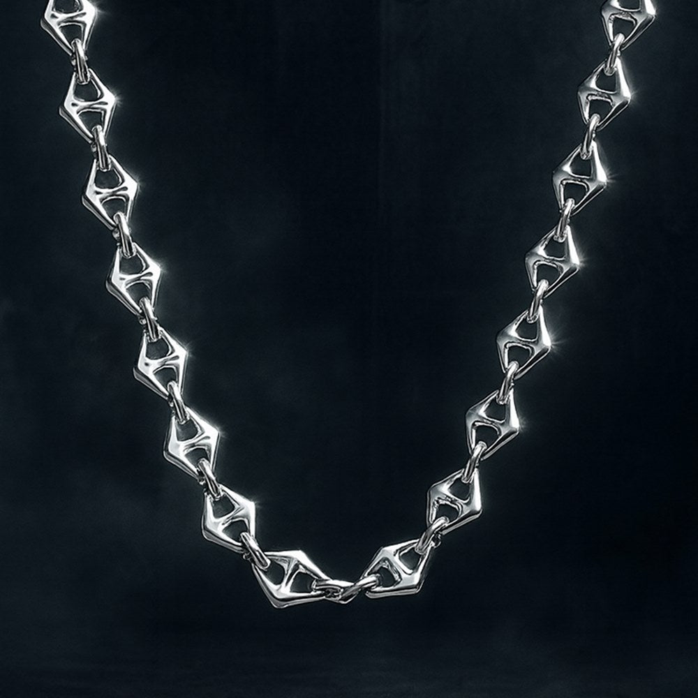 12MM Stainless Steel Anchor Chain | Half Hearted Jewelry
