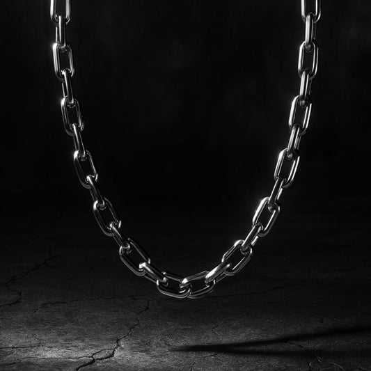9MM Rolo Link Chain | Half Hearted Jewelry