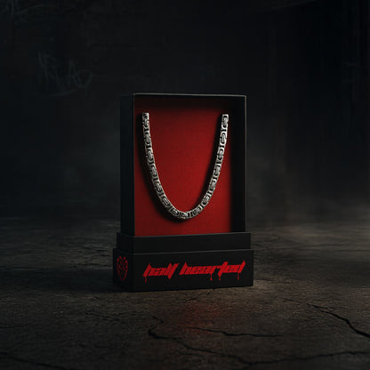 6MM Byzantine Link Chain | Half Hearted Jewelry