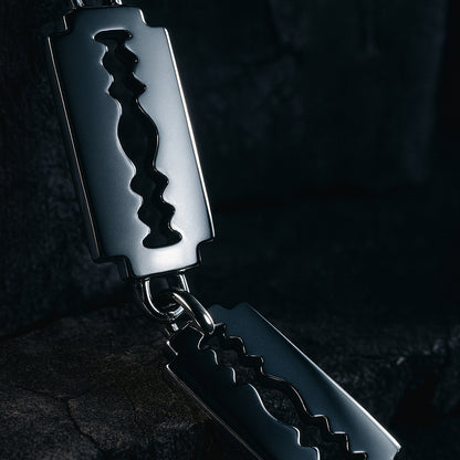 8MM Razor Blade Chain | Half Hearted Jewelry
