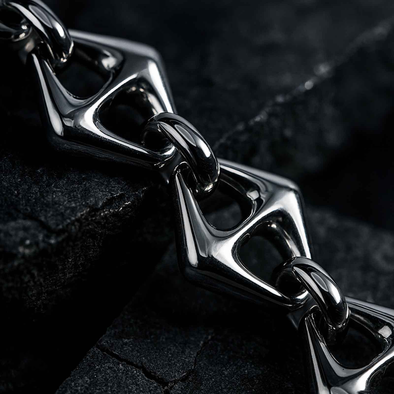 12MM Stainless Steel Anchor Chain | Half Hearted Jewelry