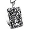 Half Hearted Guan Yu Necklace Pendant