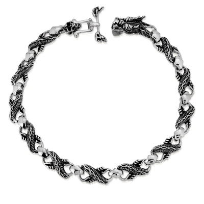 Stainless Steel Dragon Link Choker Chain
